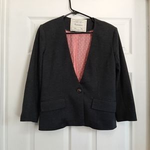 Anthropologie Cartonnier Ponte Knit Blazer Size Sm